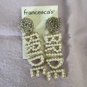 Never Worn Bride Earrings